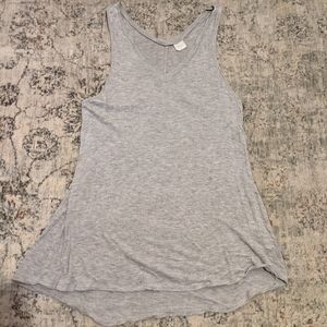 Thin Grey Sleeveless Top